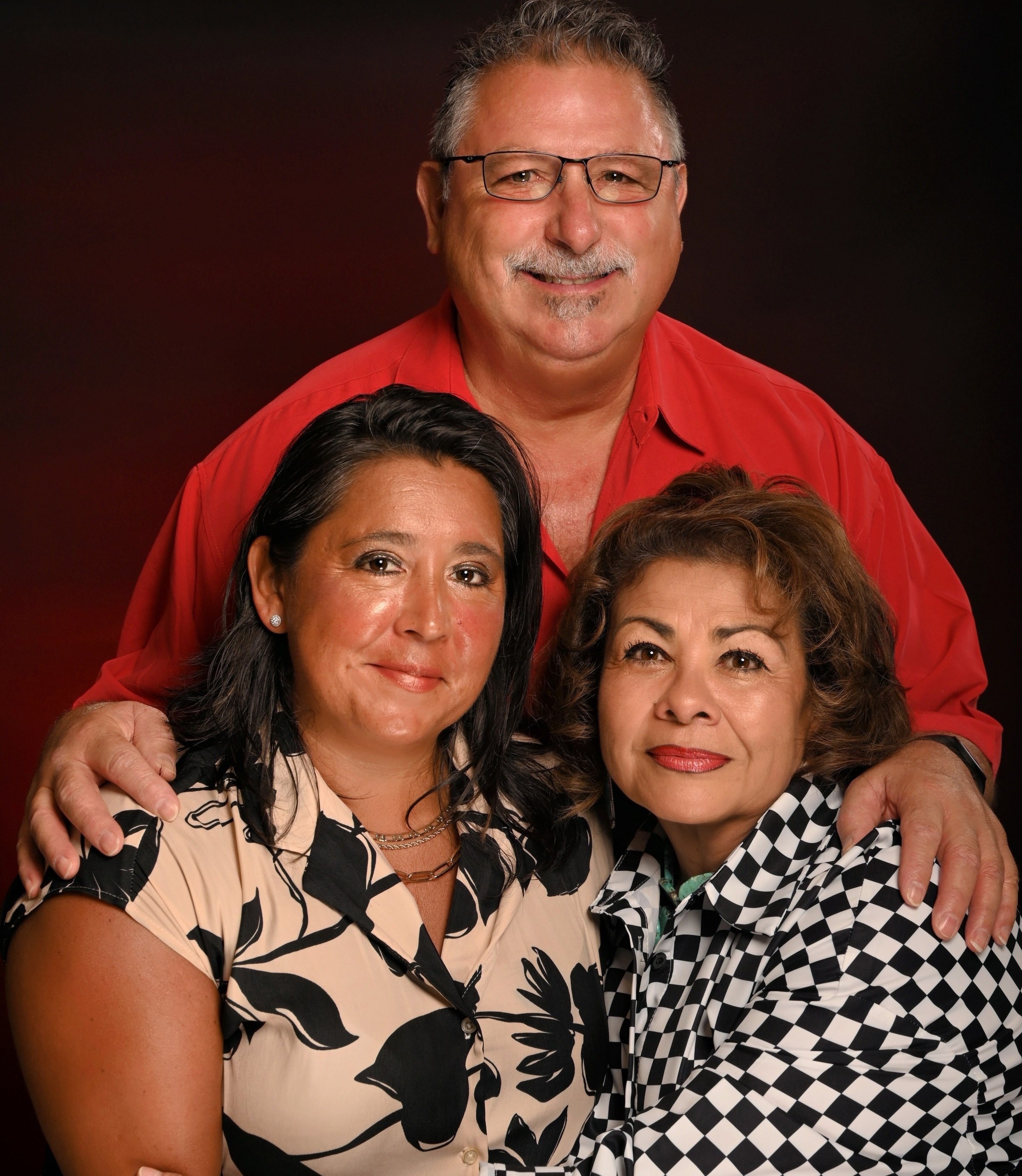 Jerome Pollock Jr. and family